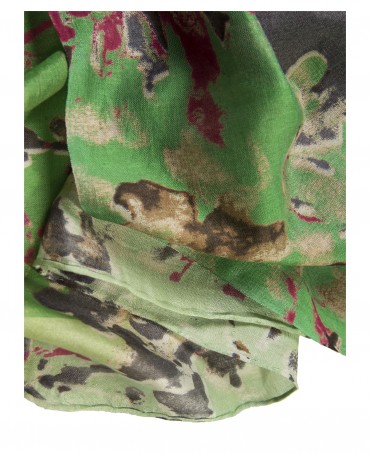 Палантин Женский SN40-PRINTEMPS/MER.BLEUE